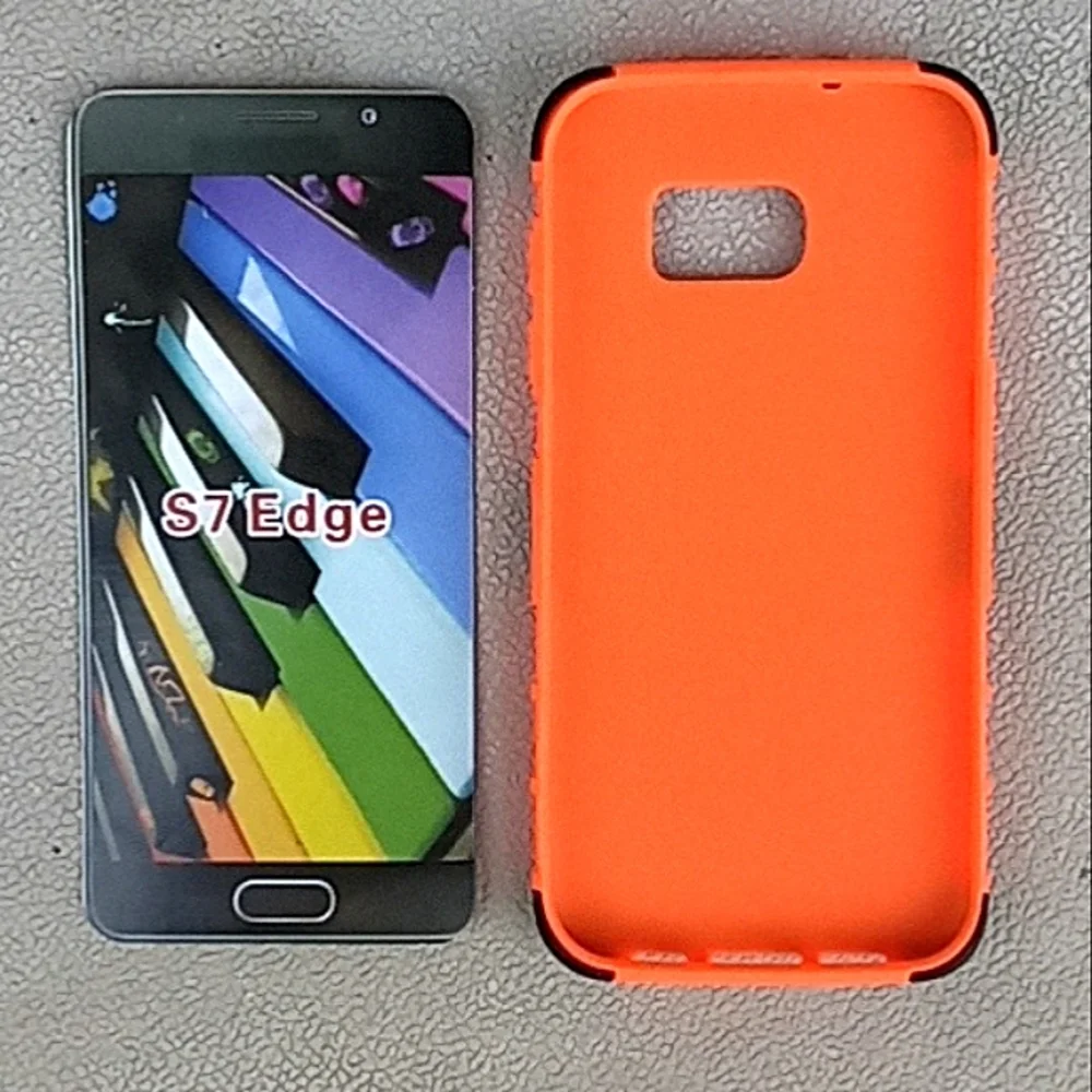 Galaxy S7 Edge Orange Phone Case